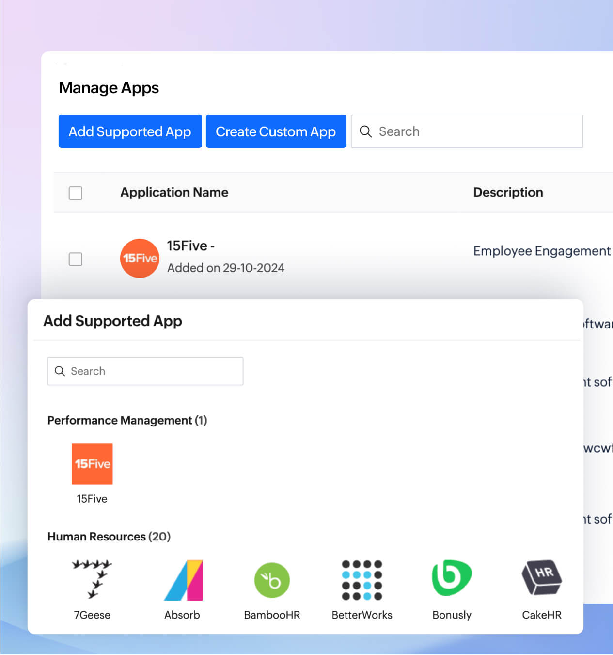 Unified identity management dashboard