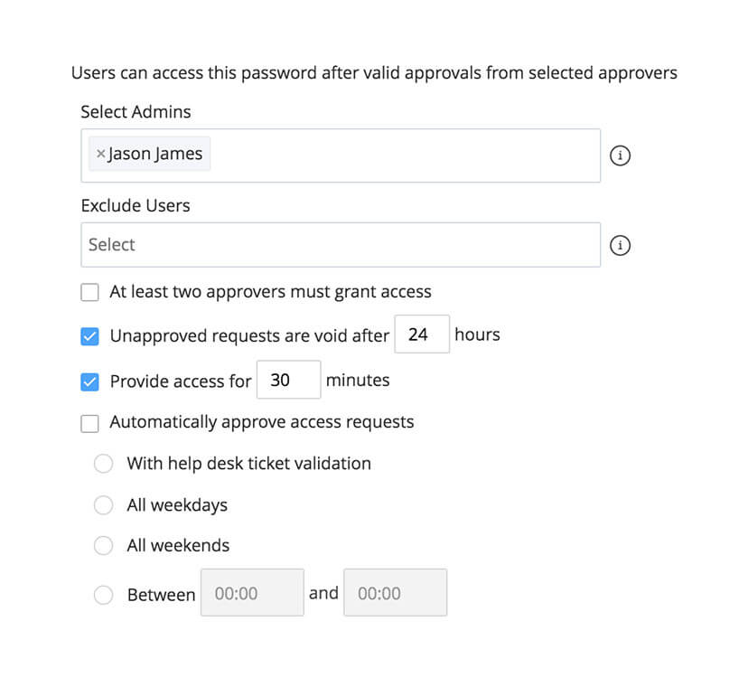 Password access control | The best way to share passwords with team