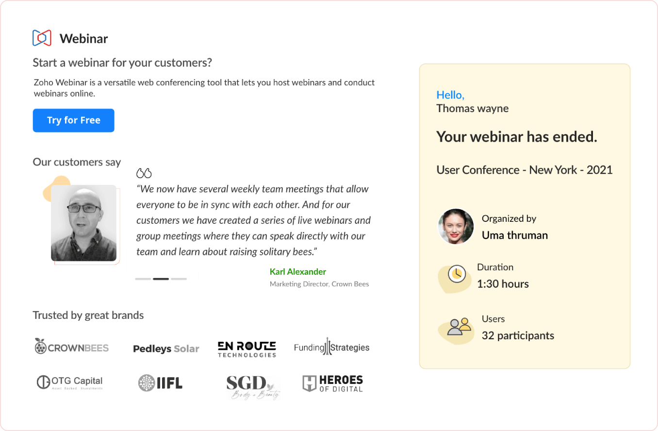 Rebranding - Zoho Webinar