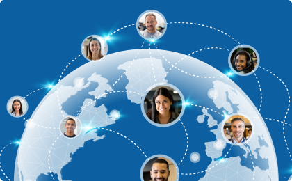 Global reach connecting firms worldwide