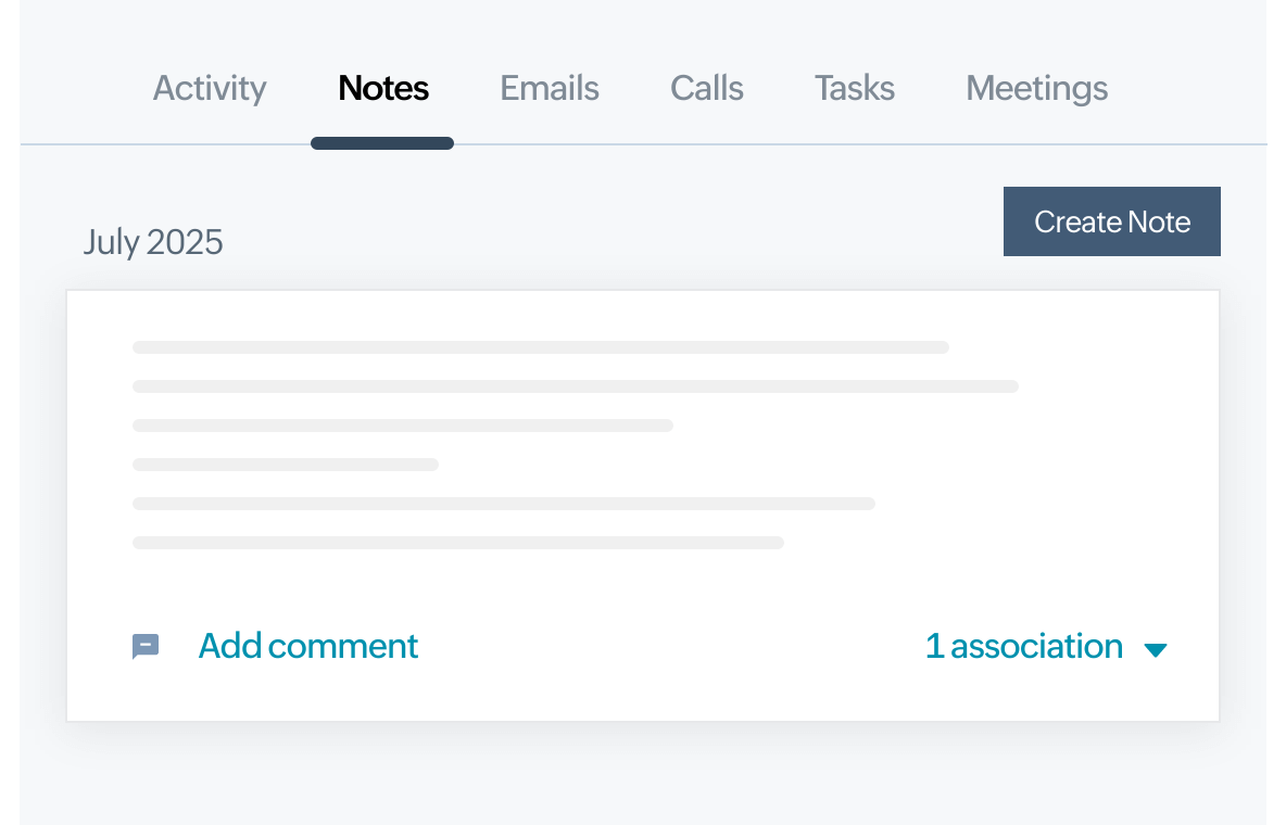 Store webinar data in HubSpot Notes