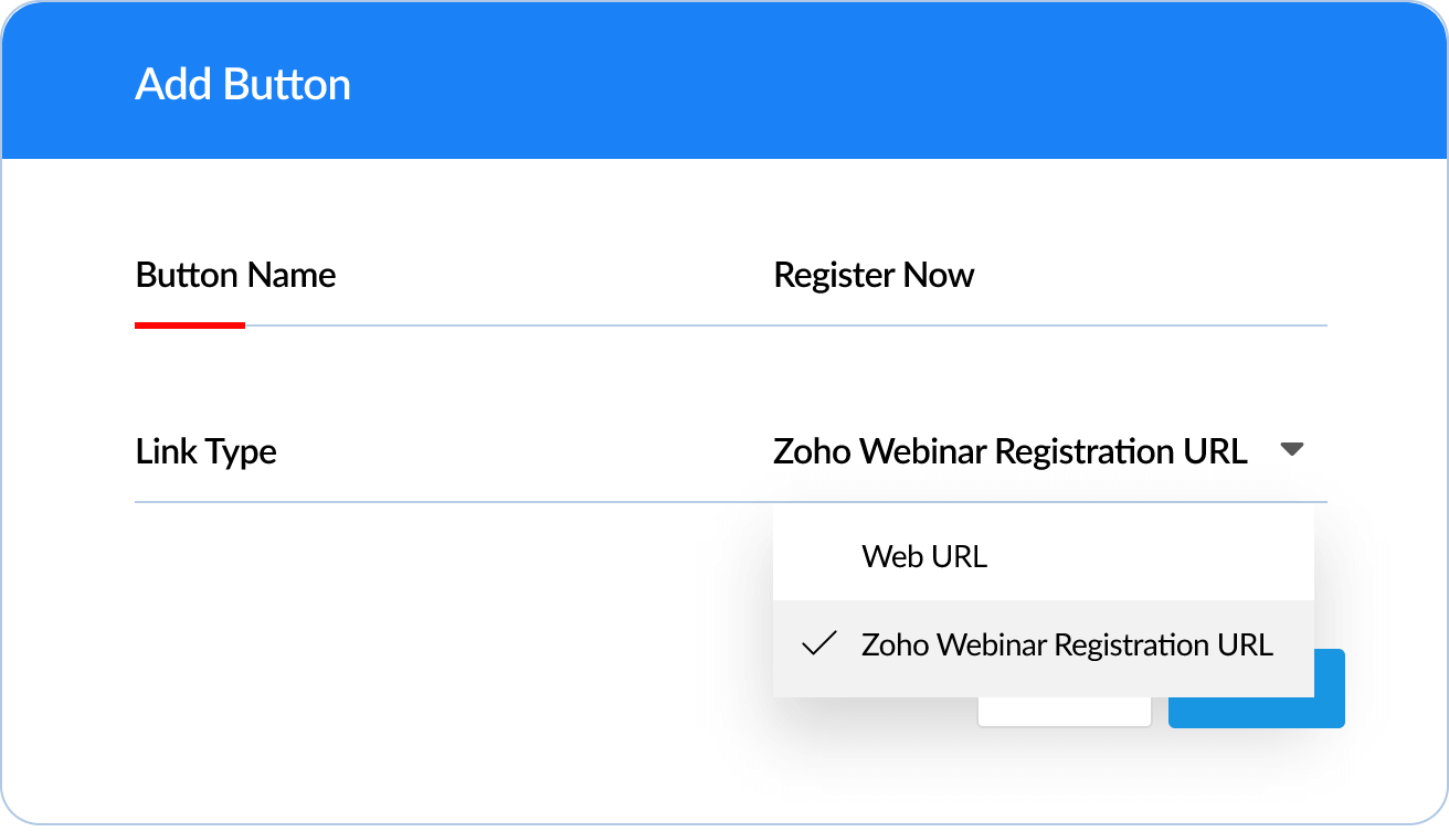 Create custom webinar invitations