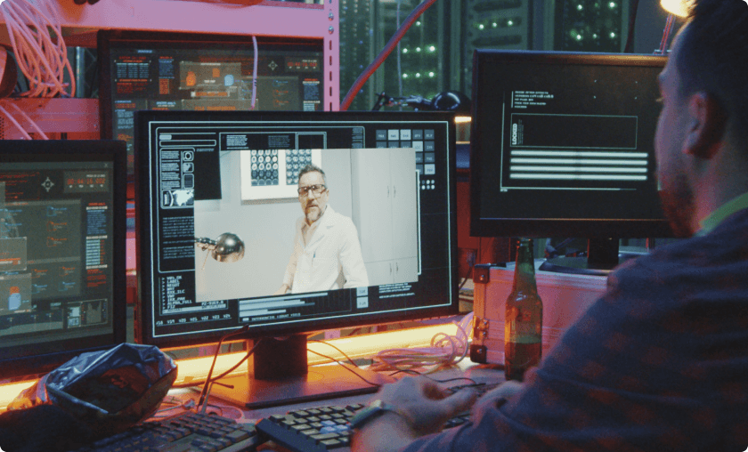 Secure streaming with password protection and encryption controls