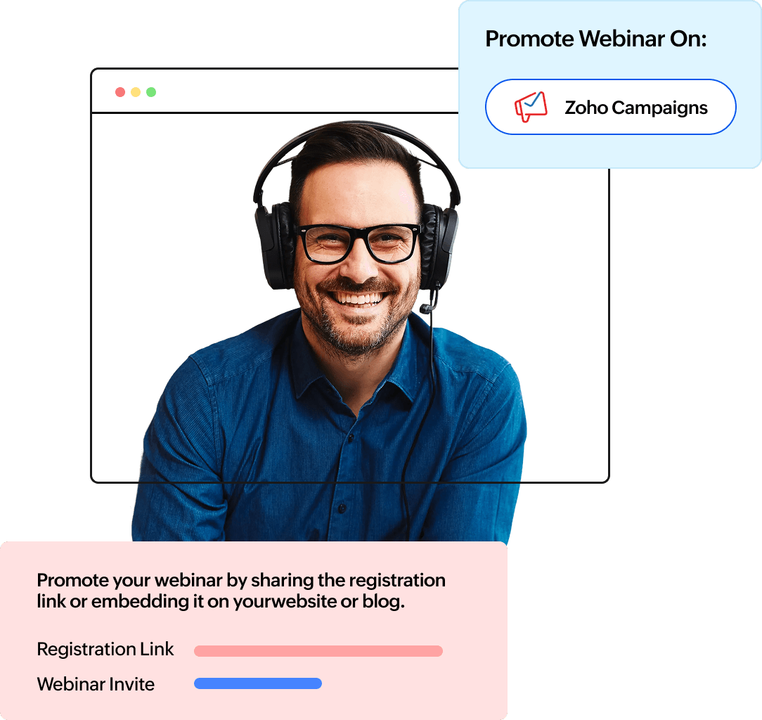 Webinar promotion