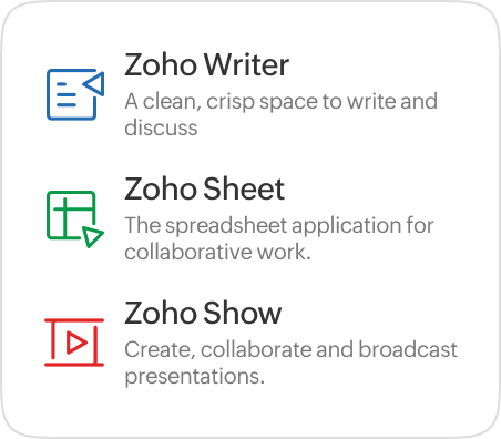 Native office editors