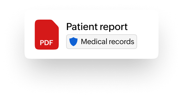 HIPAA-compliant file protection