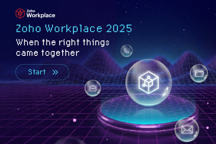 Zoho Workplace 2025 recap