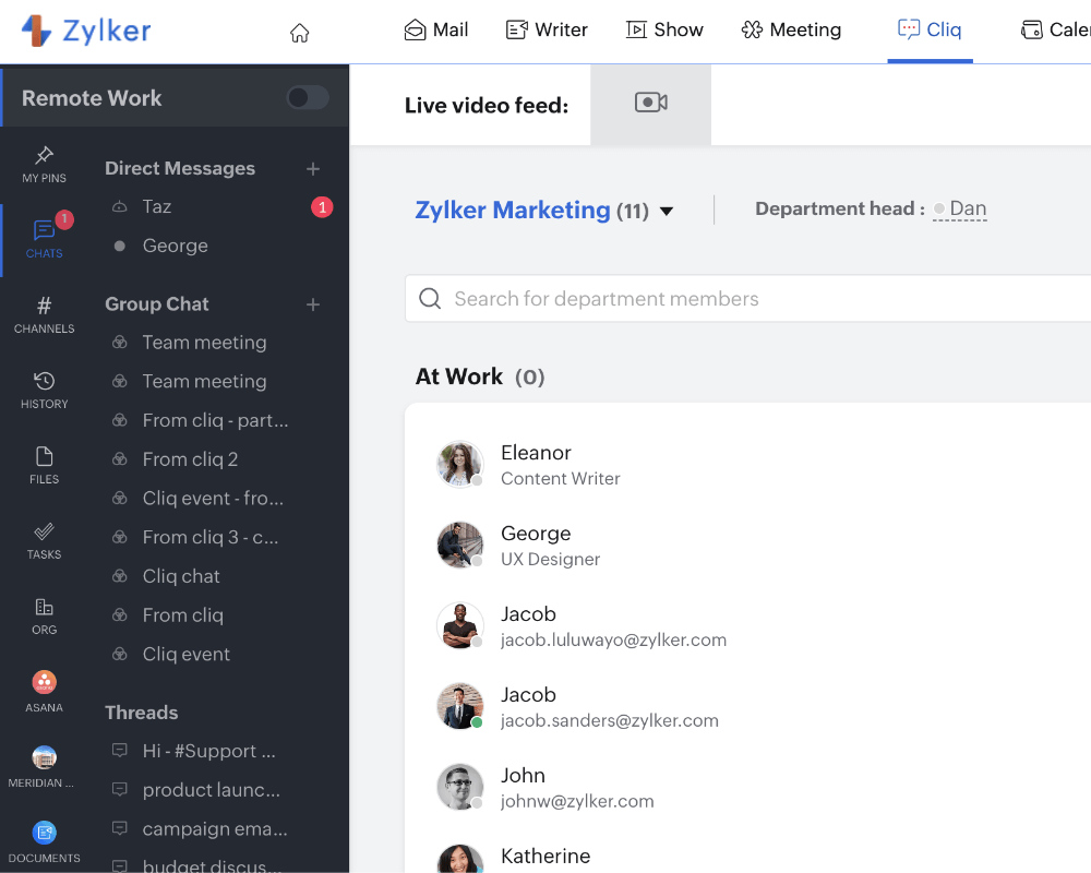 Zoho Cliq