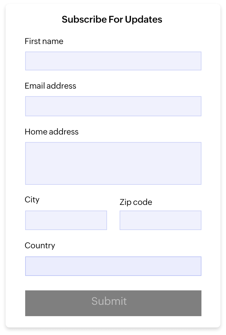 Fillable Document