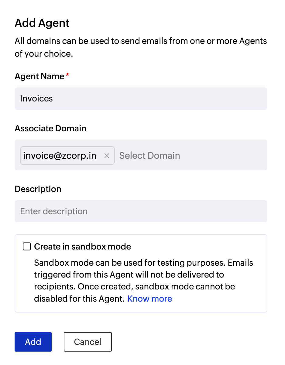 Add agent values Add agent values