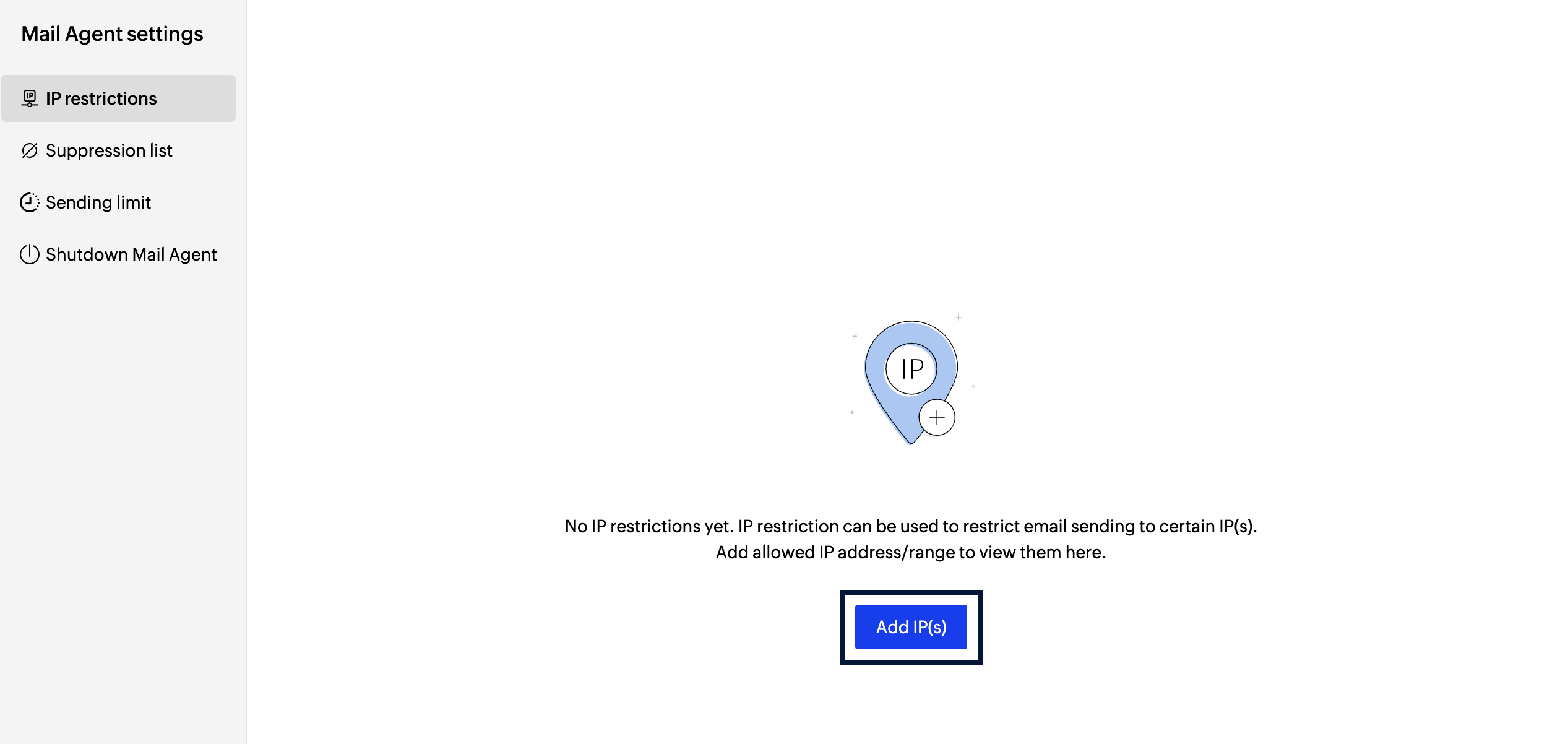 Add new restricted IP