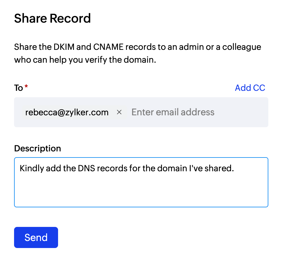 share records