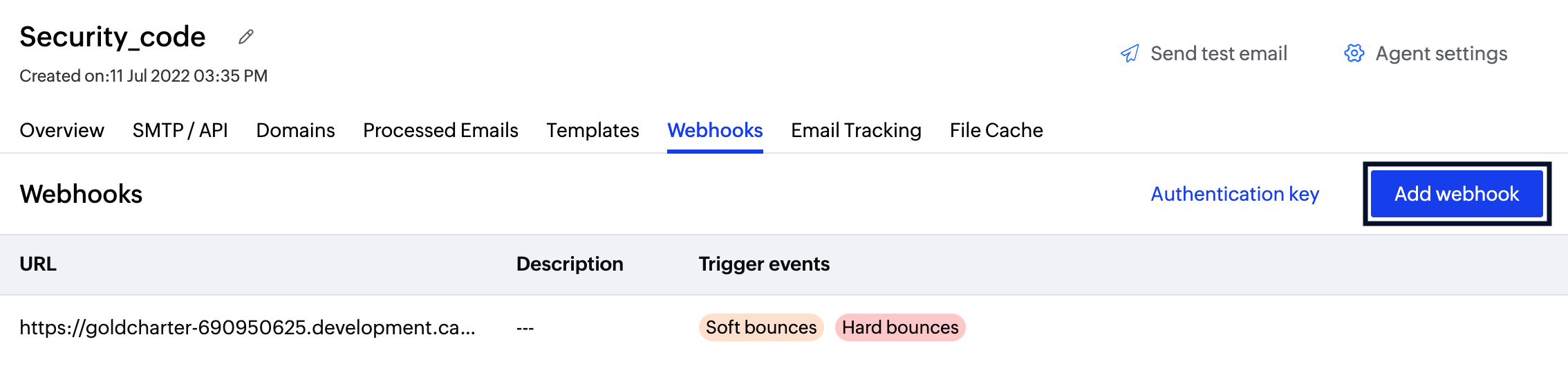 Add webhooks