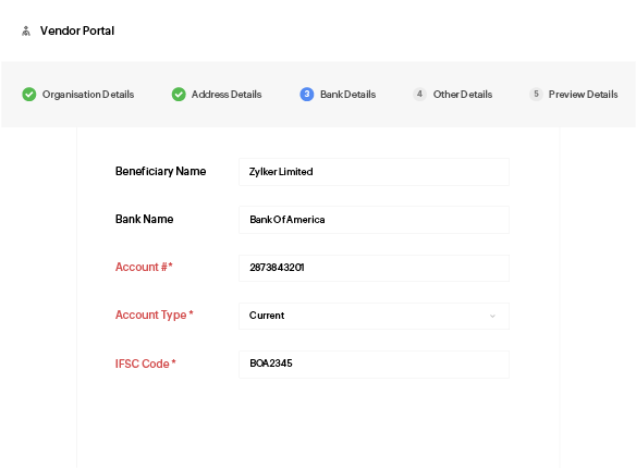 Enhance vendor experience