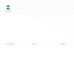Preview of an invoice | Zoho Billing