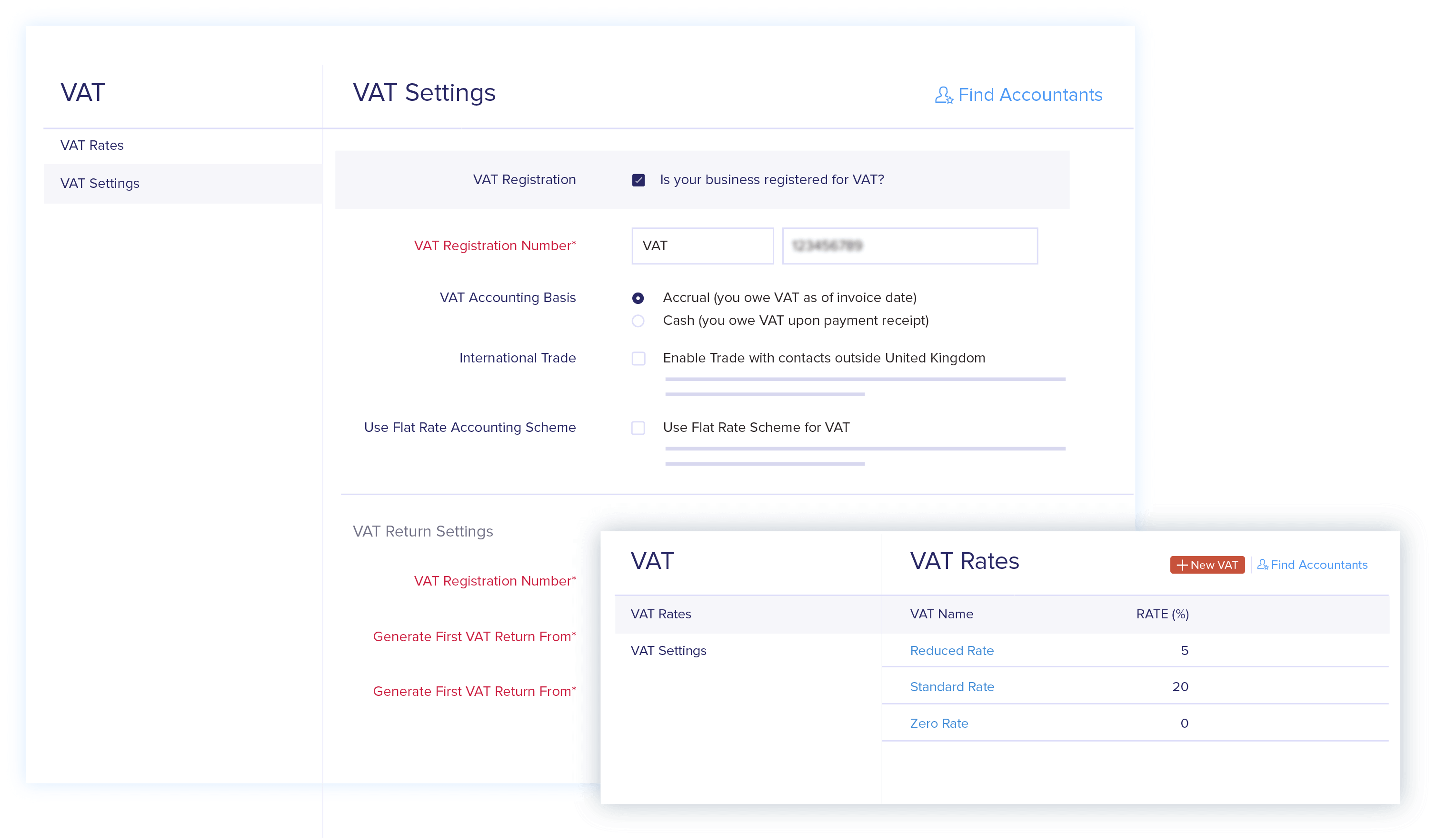 VAT Set up - VAT Accounting Software | Zoho Books