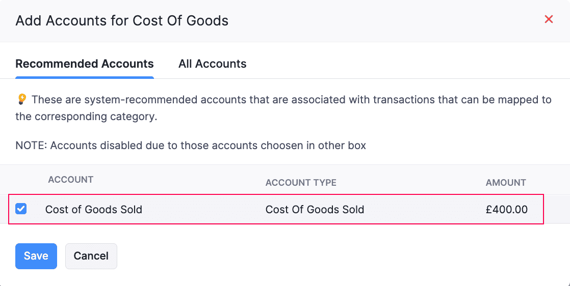 Recommended Accounts