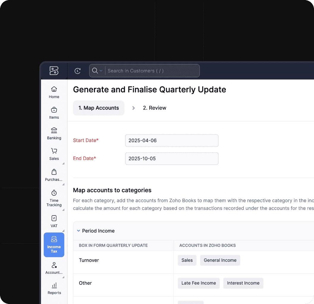 Step 2: Generate quarterly updates