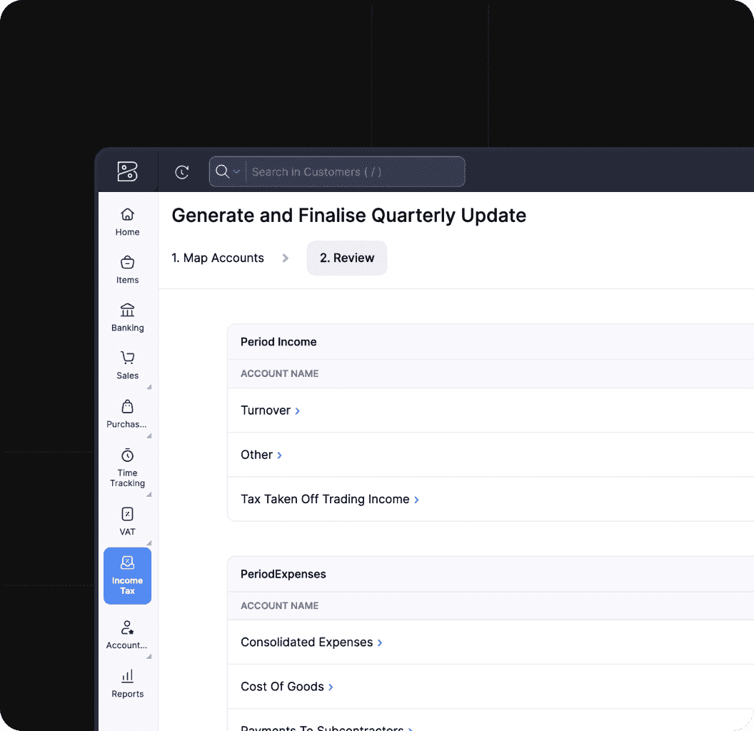 Step 3: Review your income and expenses