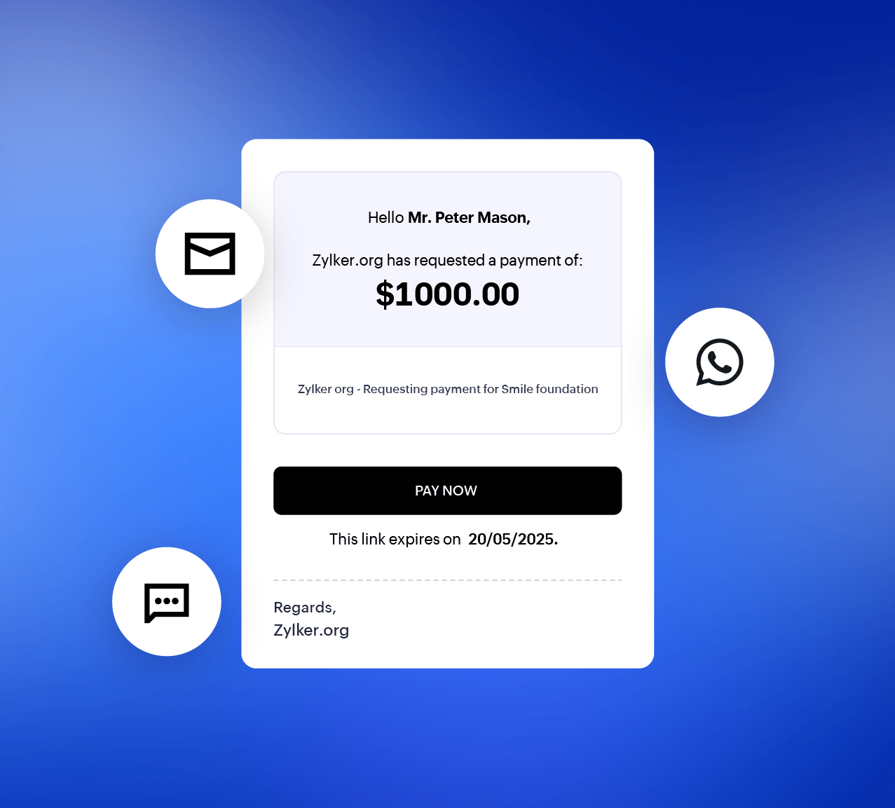 Embed payment