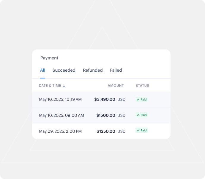 Track in real time